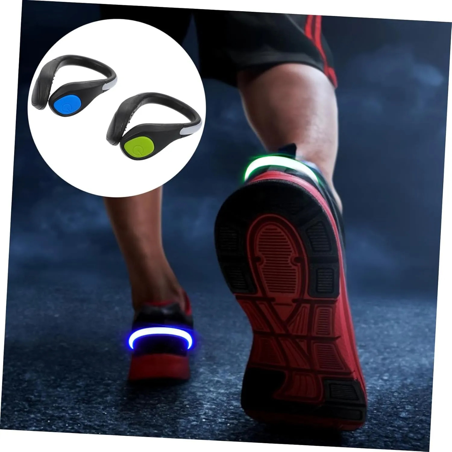 2pcs Luminous Shoe Clip Lights Running Sneakers LED Security Lights Outdoor LED Running Lights Running