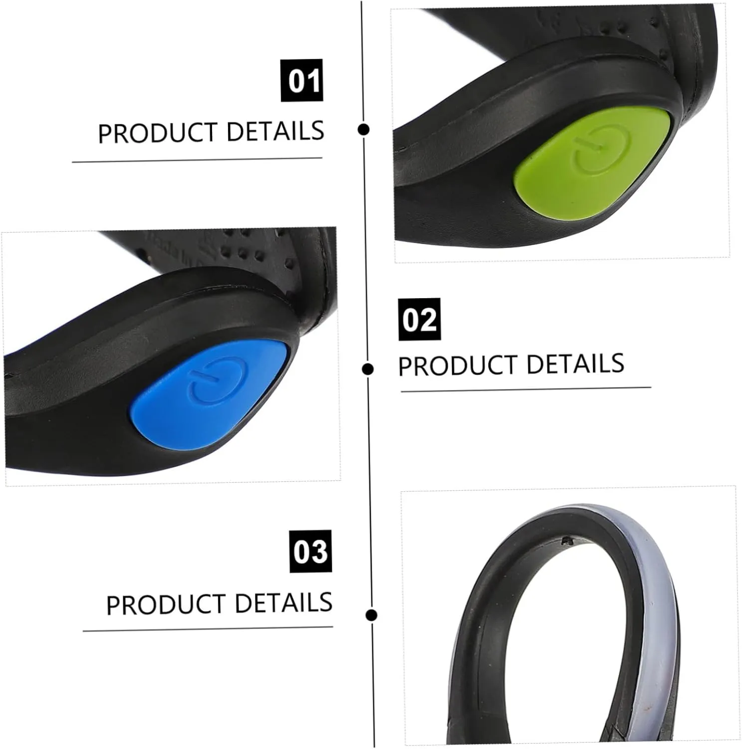 2pcs Luminous Shoe Clip Lights Running Sneakers LED Security Lights Outdoor LED Running Lights Running