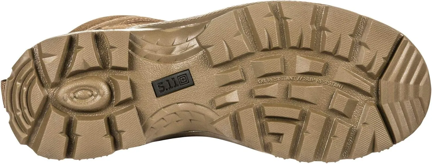 5.11 Men's ATAC 2.0 6" Desert Tactical Military Boot, Style 12402, Dark Coyote