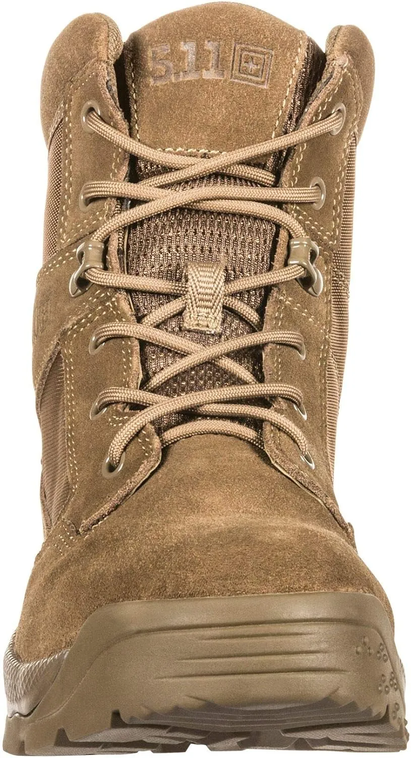 5.11 Men's ATAC 2.0 6" Desert Tactical Military Boot, Style 12402, Dark Coyote