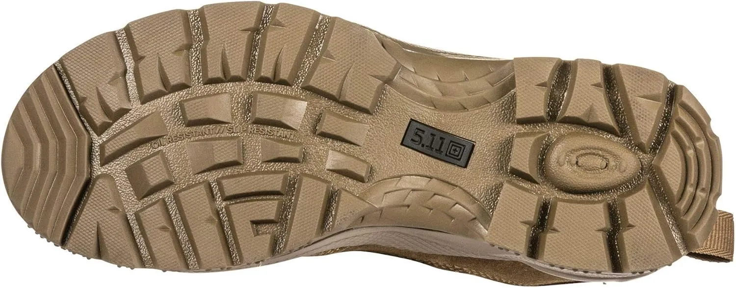 5.11 Tactical Men's A.T.A.C. 2.0 8-Inch Storm Boots, Ortholite Footbed, Slip-Resistant Outsole, Style 12392