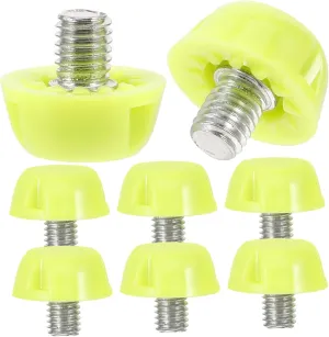 8pcs Sports Shoes Spikes Replaceable Track Shoe Nails for Men Running Shoes Sole Studs Track Spikes for Field Soccer Golf