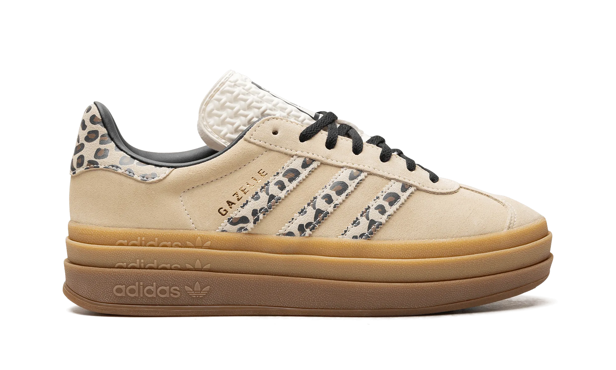 adidas Gazelle Bold Cream Black Leopard (W)