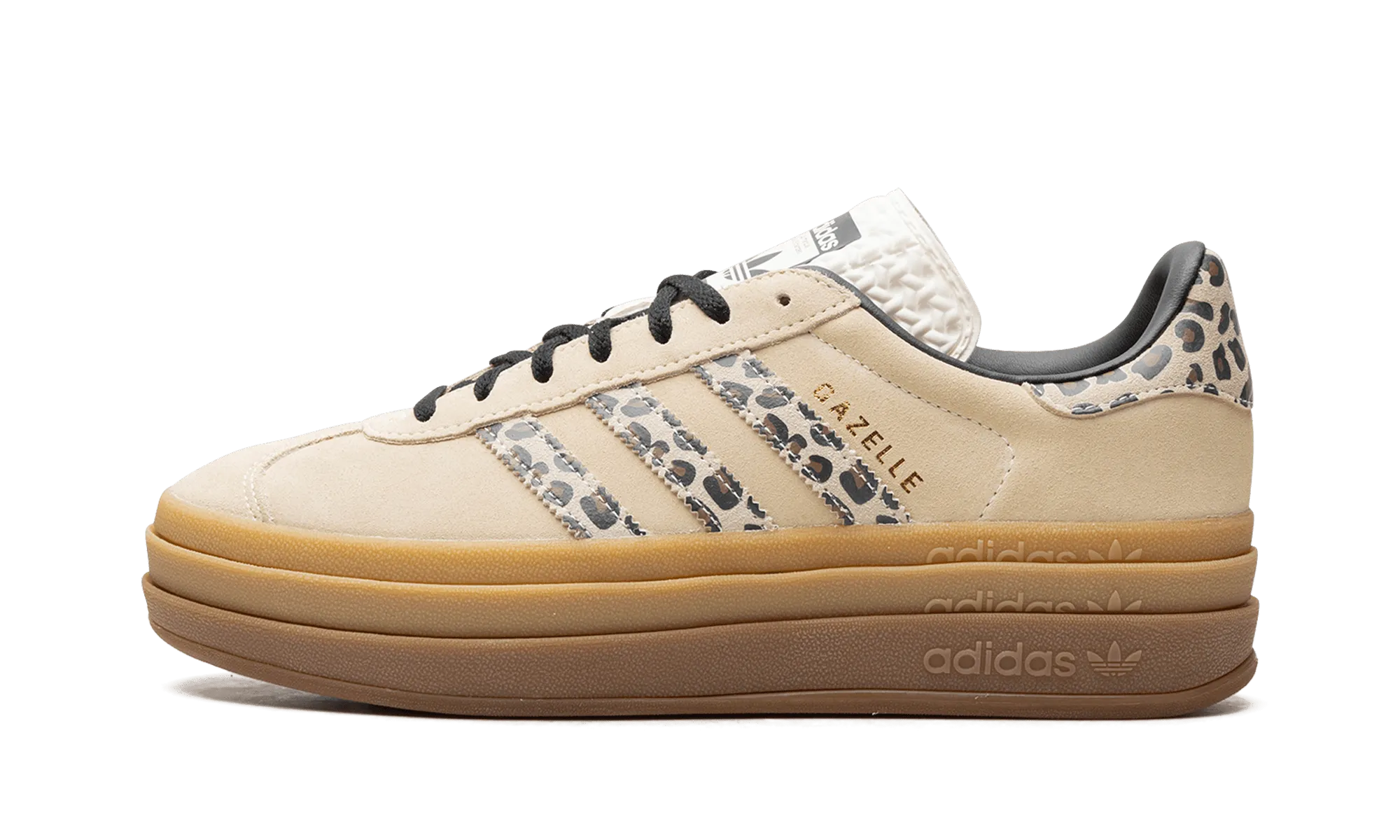 adidas Gazelle Bold Cream Black Leopard (W)