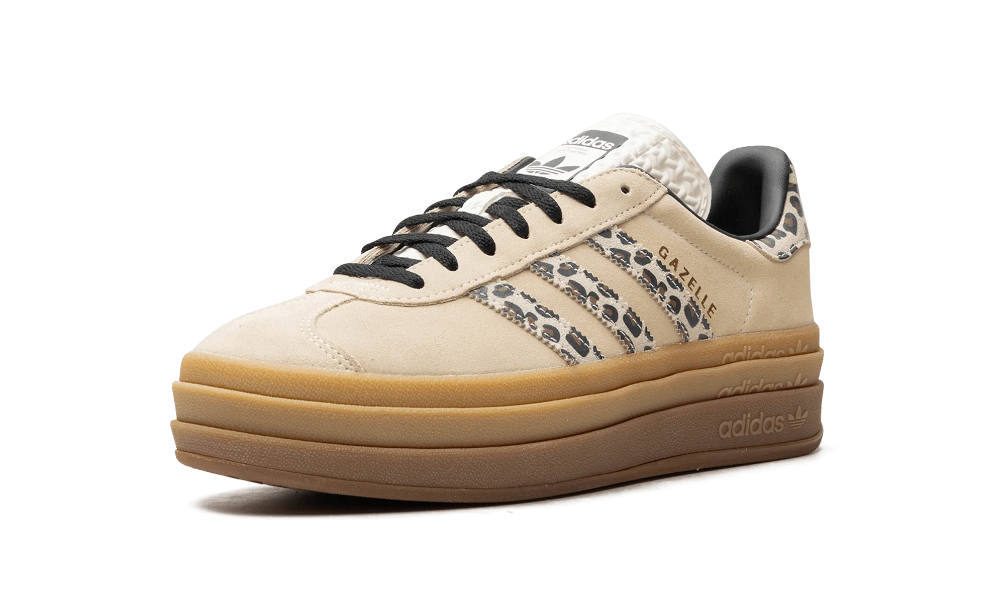 adidas Gazelle Bold Cream Black Leopard (W)