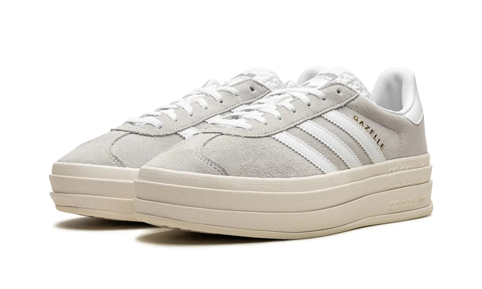 Adidas Gazelle Bold Grey White (Women's)