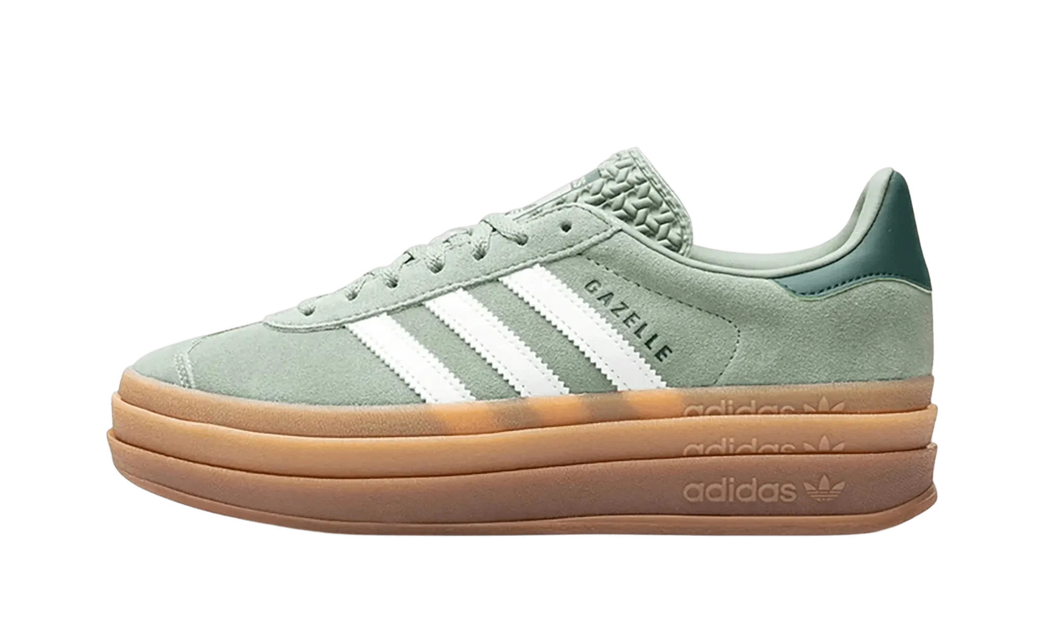 Adidas Gazelle Bold Silver Green (W)