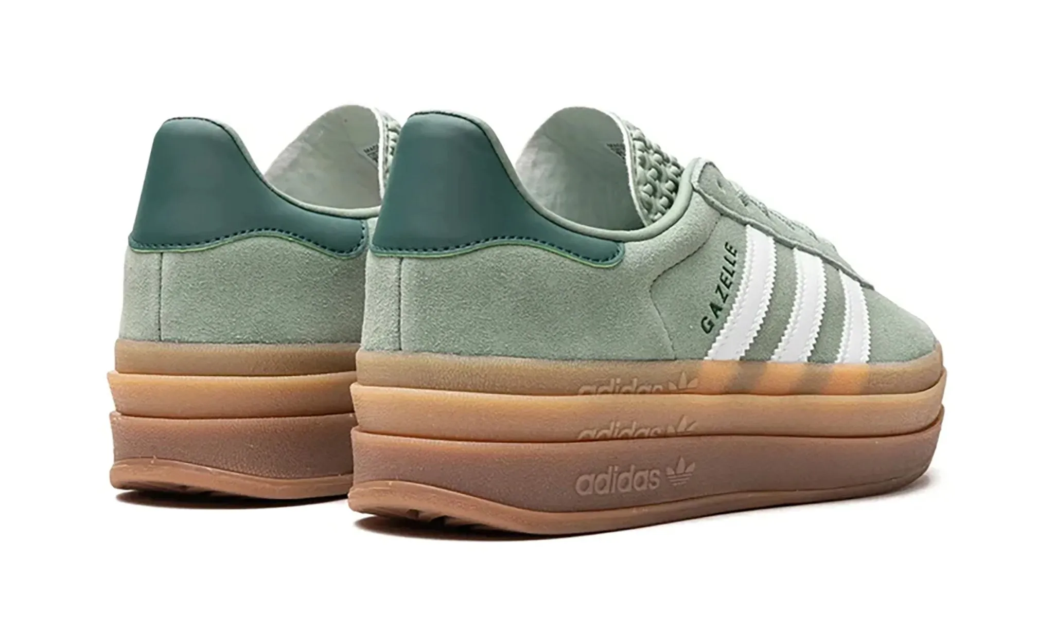 Adidas Gazelle Bold Silver Green (W)