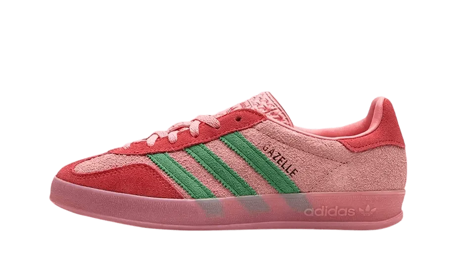 Adidas Gazelle Indoor Semi Pink Spark Preloved Scarlet