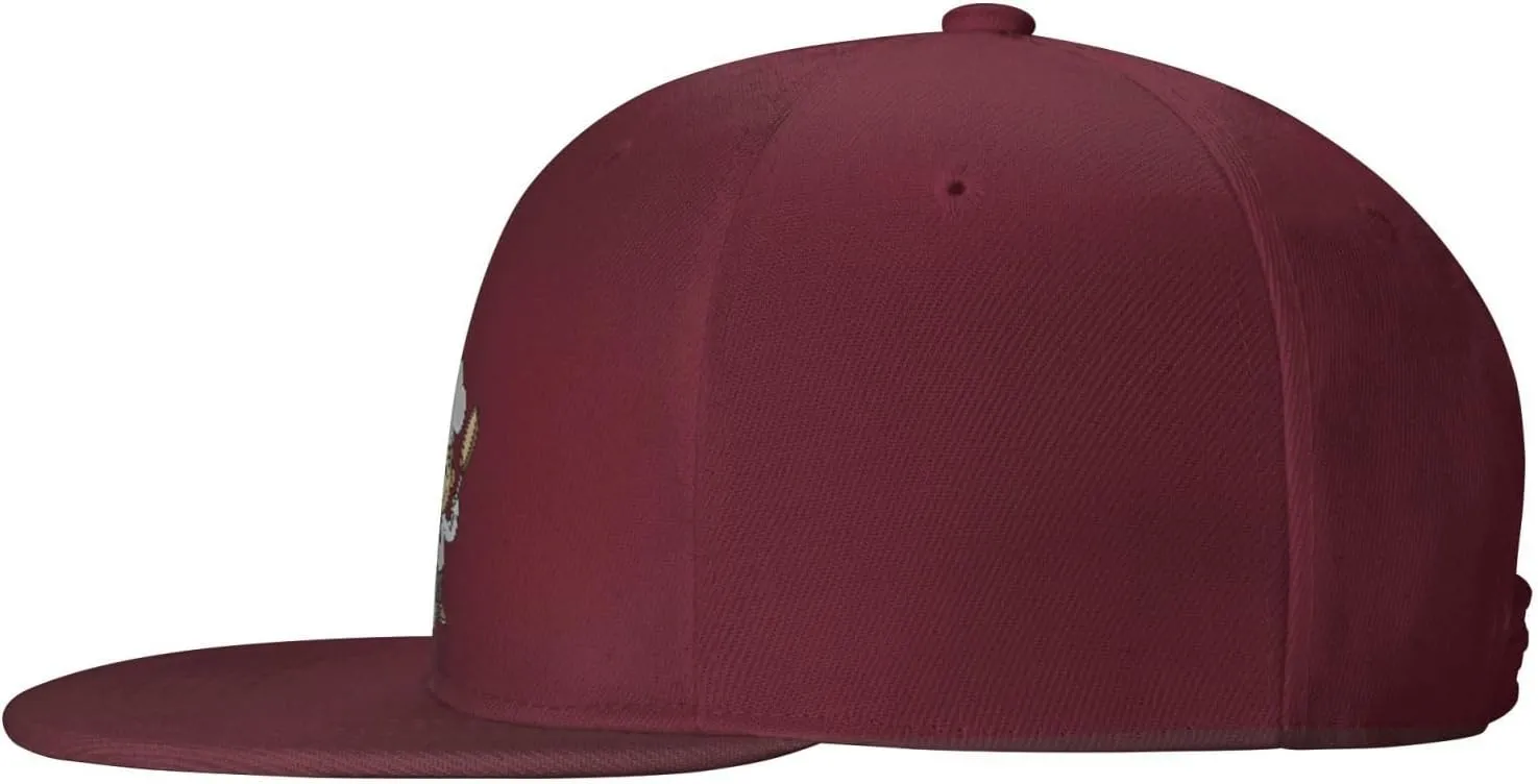 Adjustable Chef with Spatula and Frying Pan Snapback Hat for Men Women Baseball Cap Dad Hats