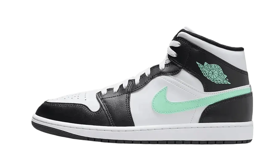 Air Jordan 1 Mid Green Glow 