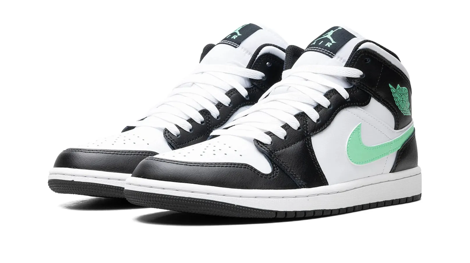 Air Jordan 1 Mid "GREEN GLOW"