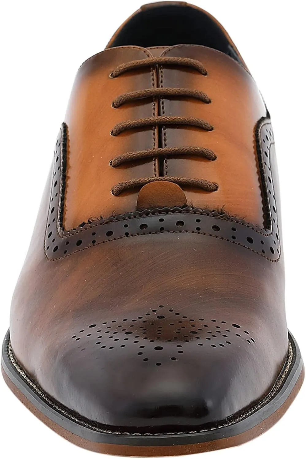 Amali Piedmont - Mens Dress Shoes - Oxford Shoes for Men - Tuxedo Shoes - Lace Up Mens Casual Dress Shoes