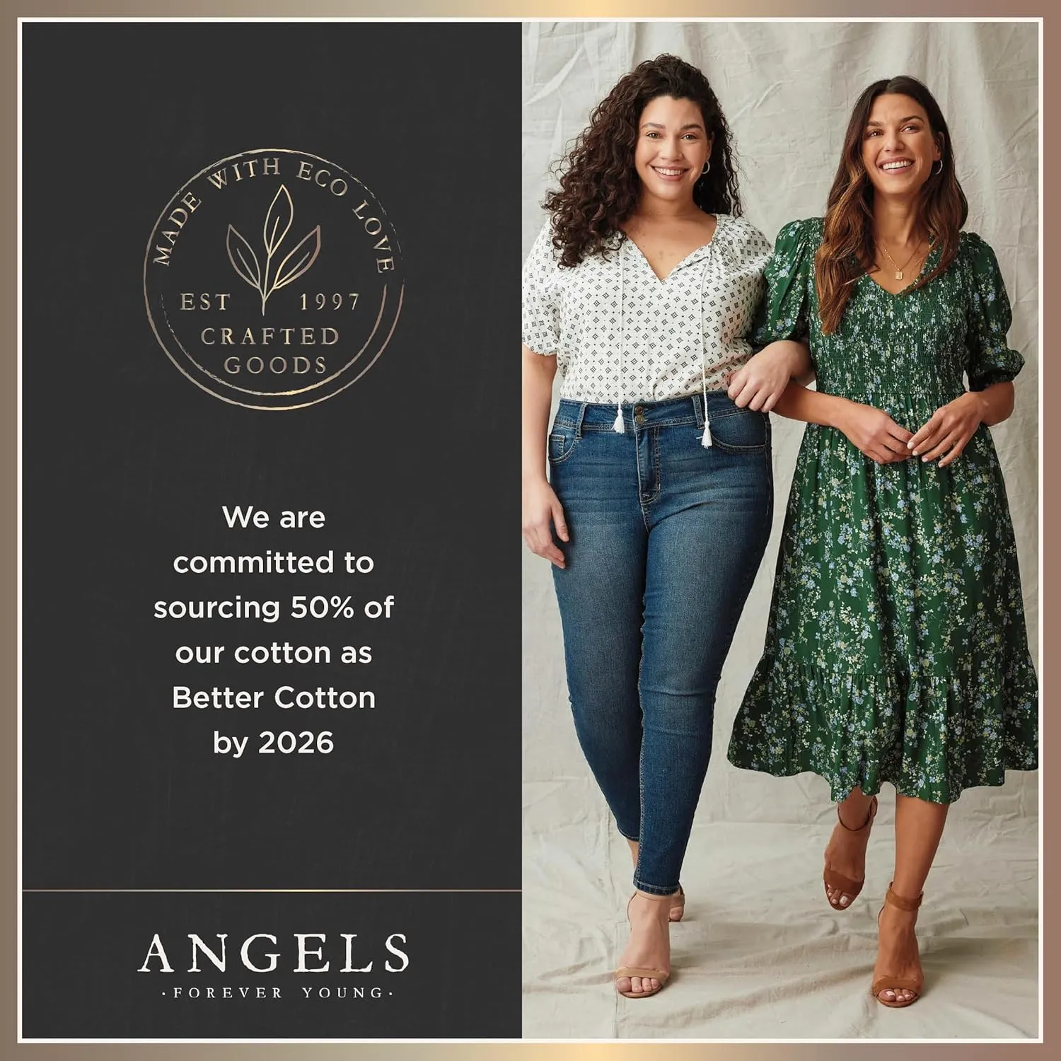 Angels Forever Young Women's Ada Wide Leg Tie Waist Pants