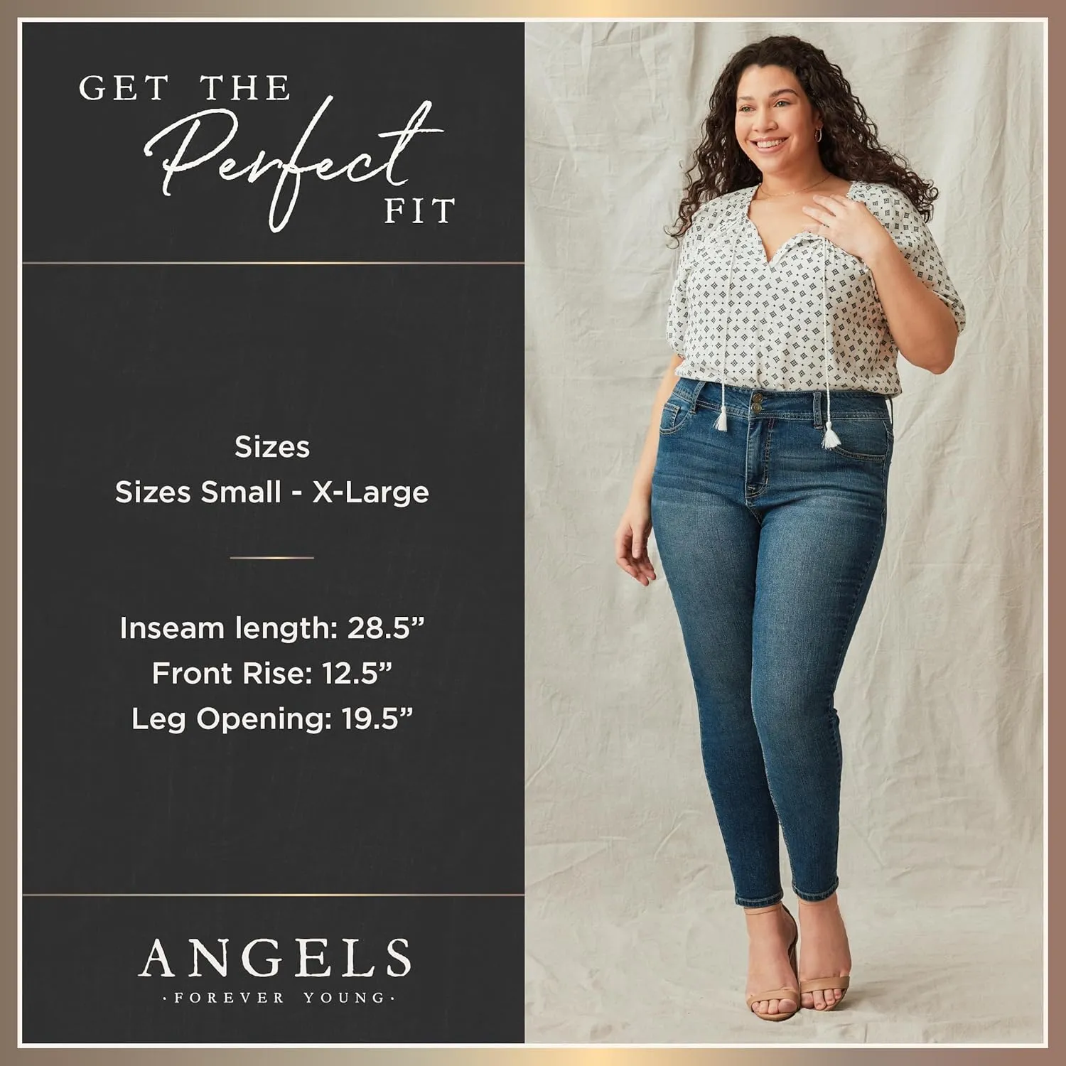 Angels Forever Young Women's Ada Wide Leg Tie Waist Pants