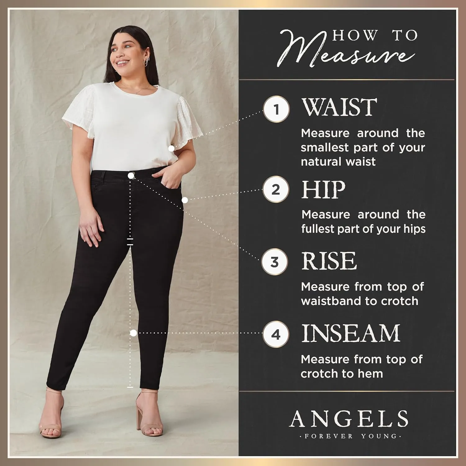 Angels Forever Young Women's Ada Wide Leg Tie Waist Pants