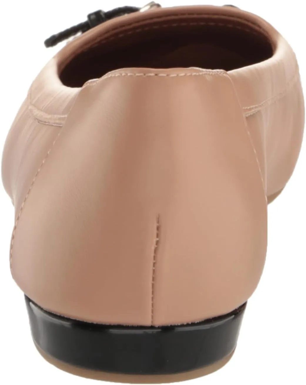 Anne Klein Womens Embellished Faux Leather Moccasins