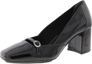 Anne Klein Womens Lexington Patent Lace Up Boat Shoes