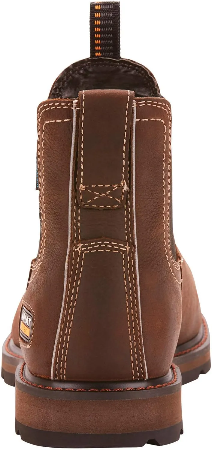 Ariat Men's Groundbreaker Chelsea Waterproof Steel Toe Work Boot