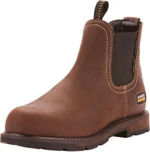 Ariat Men's Groundbreaker Chelsea Waterproof Steel Toe Work Boot