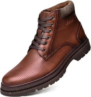 Arkbird Chelsea Ankle Boots for Men Genuine Leather Oxford Casual and Formal Dress Boot