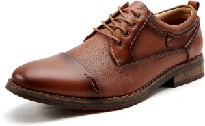 Arkbird Men's Leather Oxford Dress Shoes Stylish Formal Business Shoe for Men