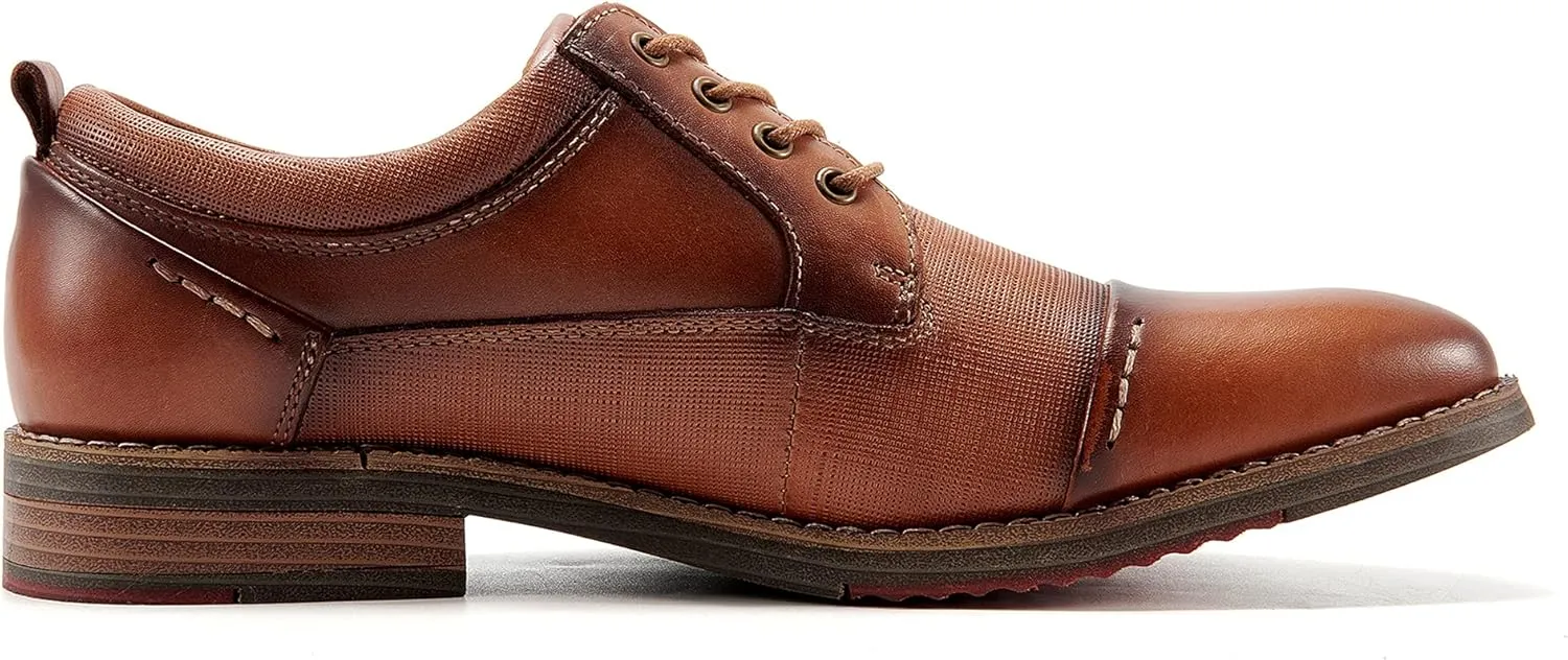 Arkbird Men's Leather Oxford Dress Shoes Stylish Formal Business Shoe for Men
