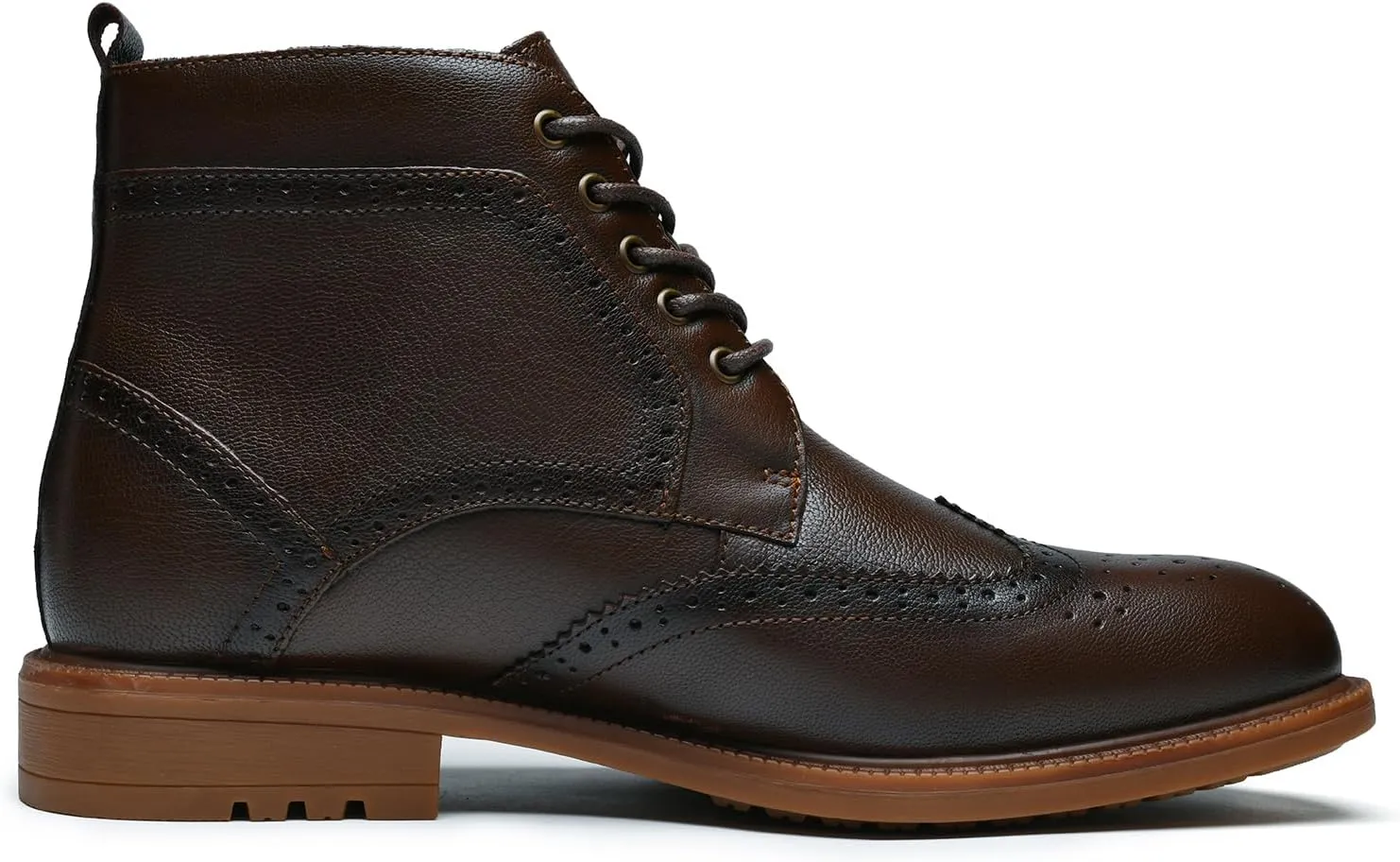 Arkbird Mens Oxford Dress Boots Fashion Casual Genuine Leather Brogue Chukka Ankle Boot for Men