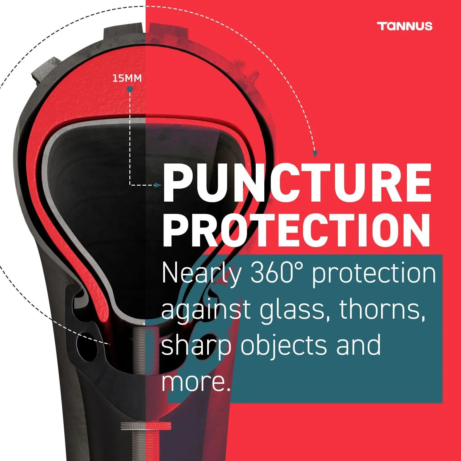 Armour Tire Inserts, 2 No Flat Bicycle Tire Liners with 2 Tubes, Puncture Proof Bicycle Tube Protectors, Stops Flats Compatible with E-Bikes, Mountain Bikes and More