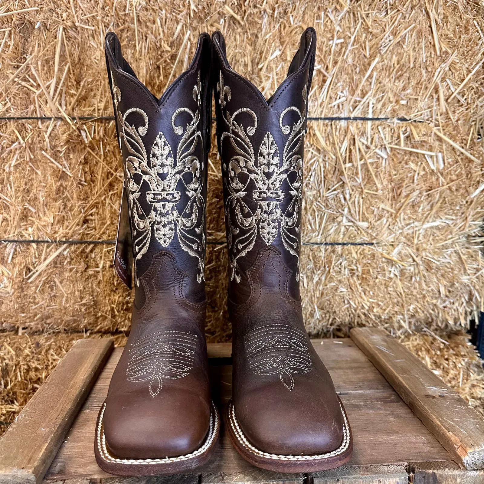 Artillero Texana Liz Square Toe Cowgirl Boot