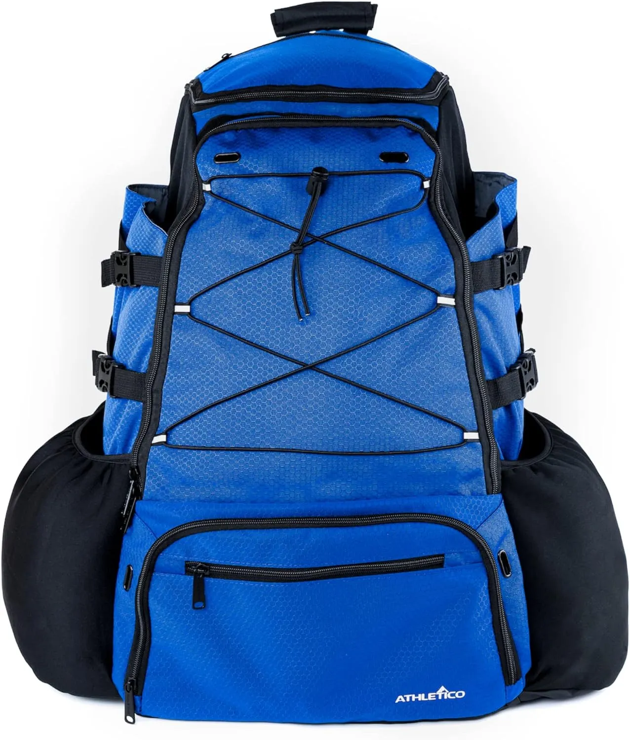 Athletico Dominator Baseball Bag - Softball Bat Bag with Shoes Compartment for Youth, Boys and Adult, Lightweight Baseball Bag with Fence Hook Hold TBall Bat, Batting Mitten, Helmet, Caps, Teeball Gear