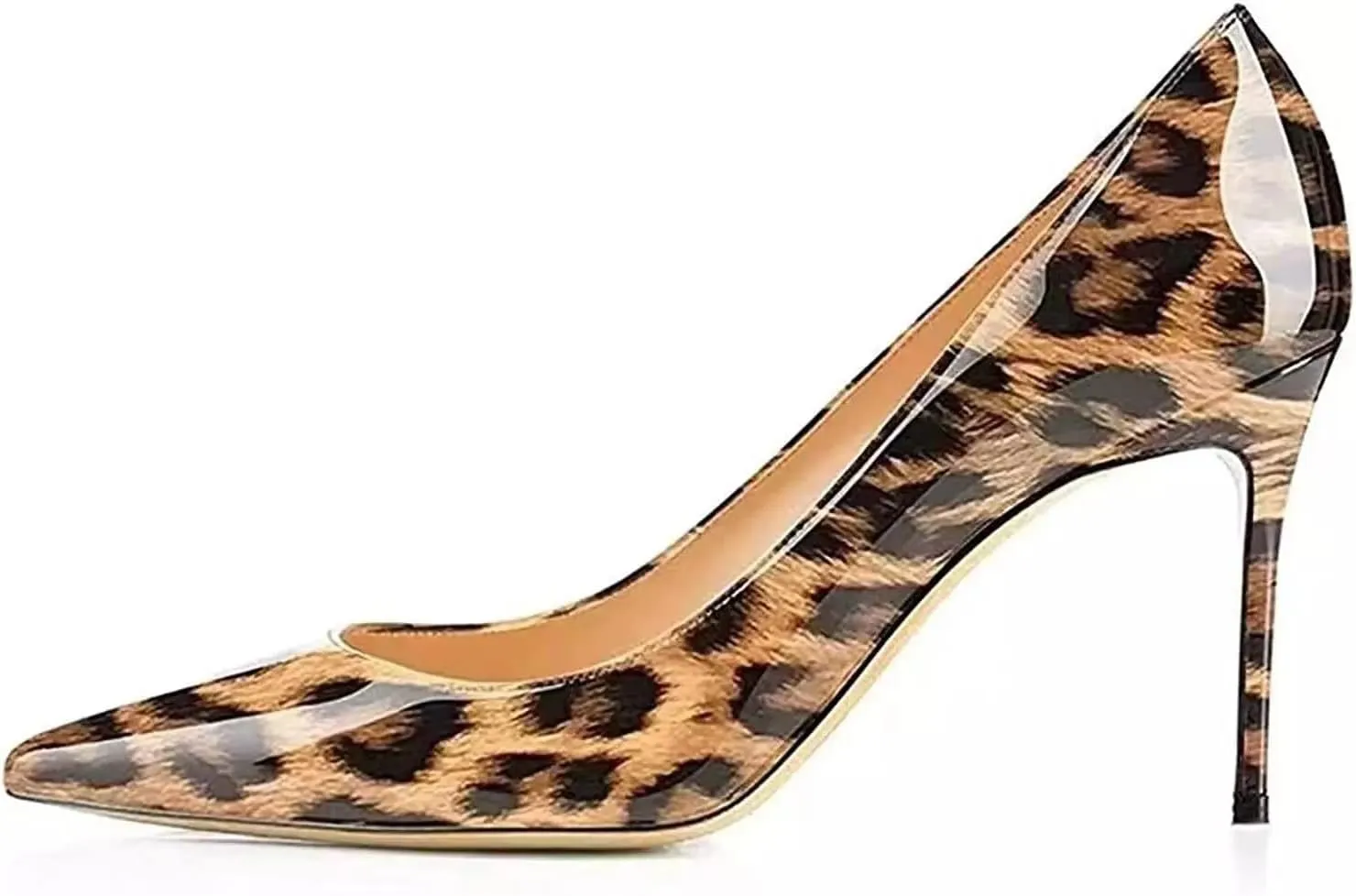Axellion Women's Closed Toe Stiletto Pumps, Pointed Toe High Heels for Wedding, Prom, Office & Daily Wear