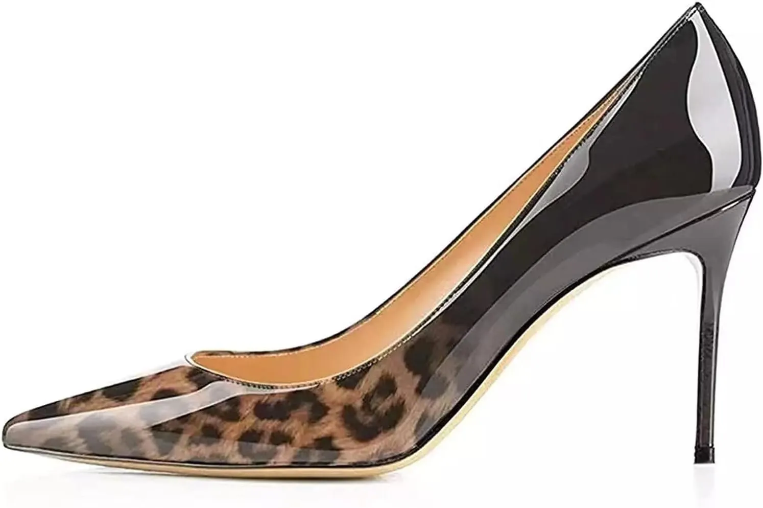 Axellion Women's Closed Toe Stiletto Pumps, Pointed Toe High Heels for Wedding, Prom, Office & Daily Wear