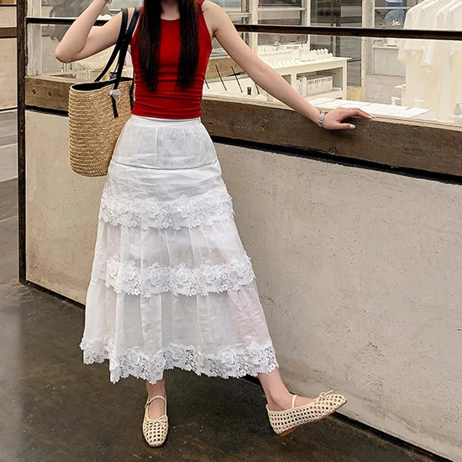 Ballet Flats Shoes for Women Adjustable Metal Buckle Strap Round Toe Mary Jane Flats Suitability Casual