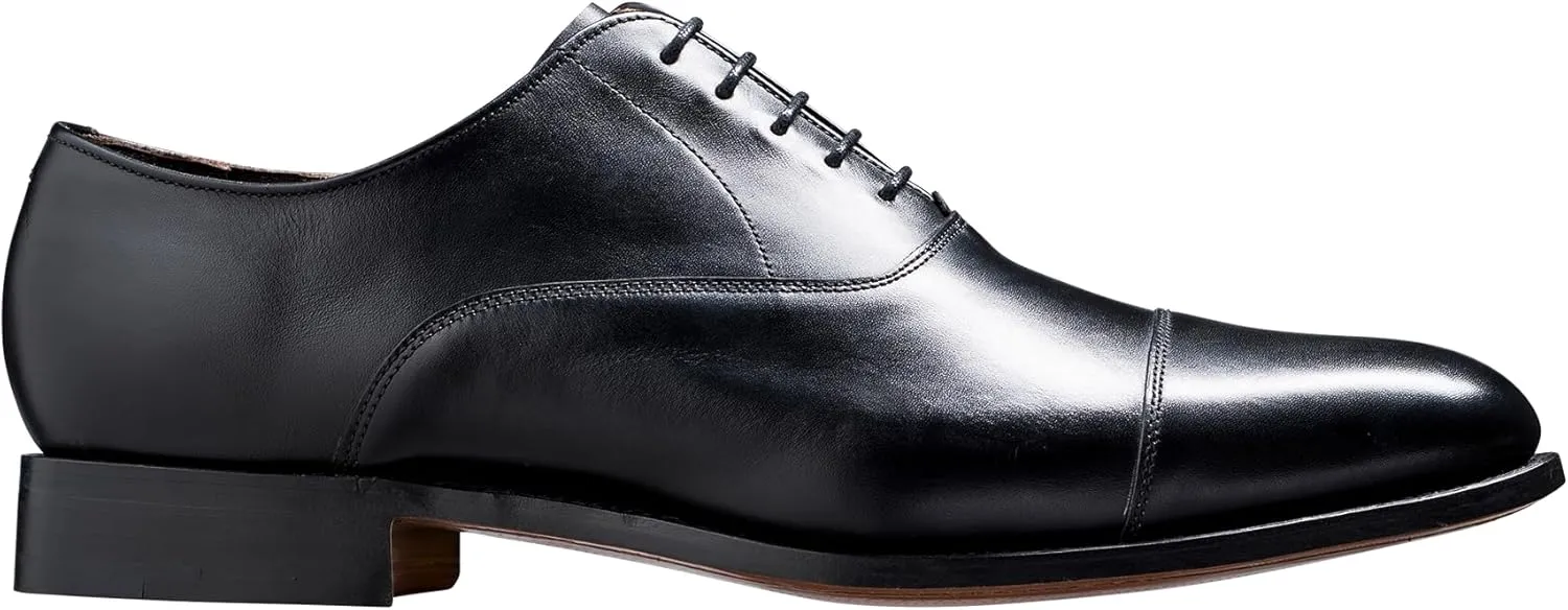 BARKER Duxford Men's Handmade Leather Oxford Dress Shoes - Timeless Elegance & Superior Craftsmanship for Formal & Business Wear