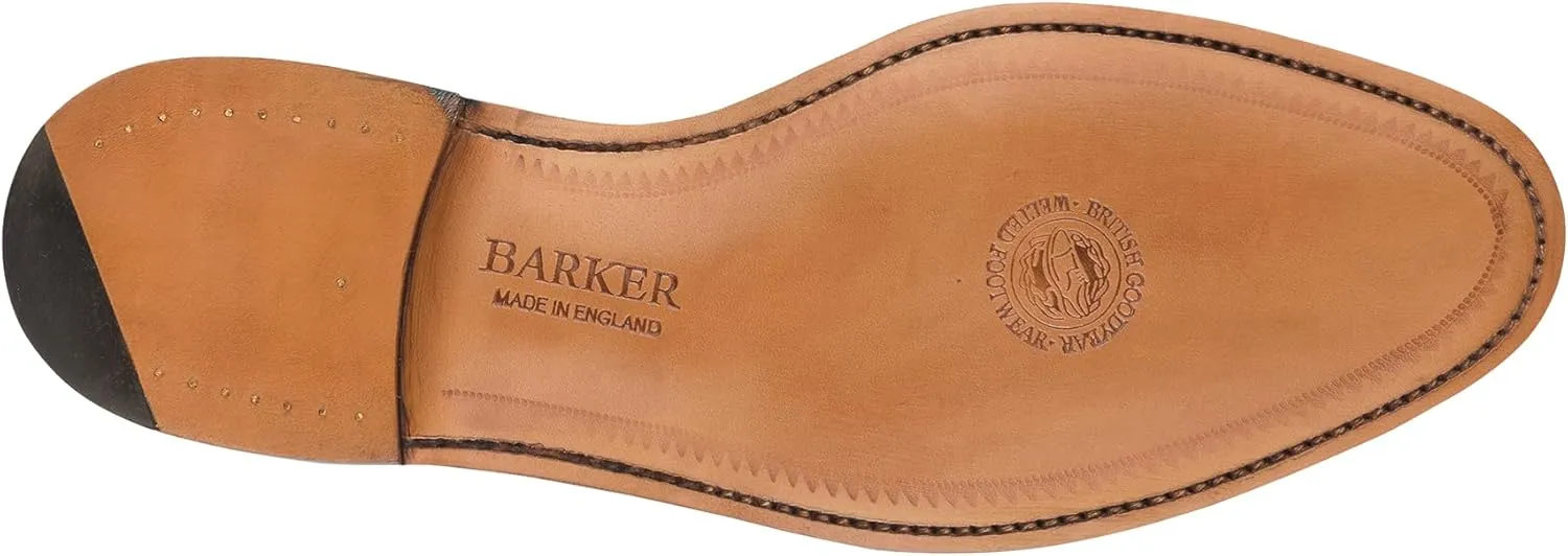 BARKER Duxford Men's Handmade Leather Oxford Dress Shoes - Timeless Elegance & Superior Craftsmanship for Formal & Business Wear