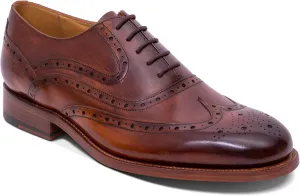 BARKER Liffey Men's Handmade Leather Brogue Oxford Dress Shoes - Timeless Elegance & Superior Craftsmanship for Formal & Business Wear