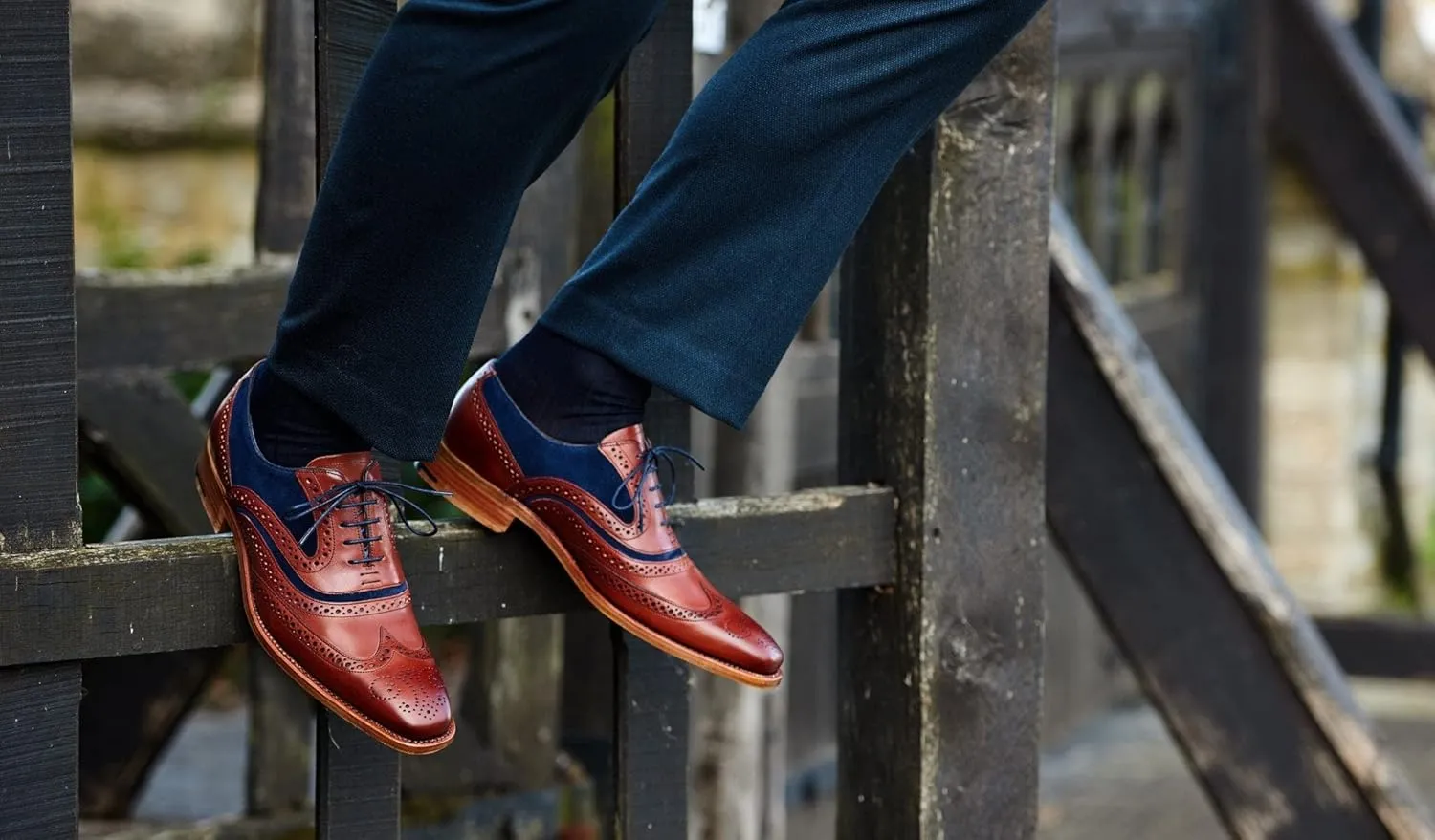 BARKER McClean Men's Handmade Leather Oxford Dress Shoes – Goodyear Welted, Full Leather Sole, Premium Calf Leather – Formal & Business Wear