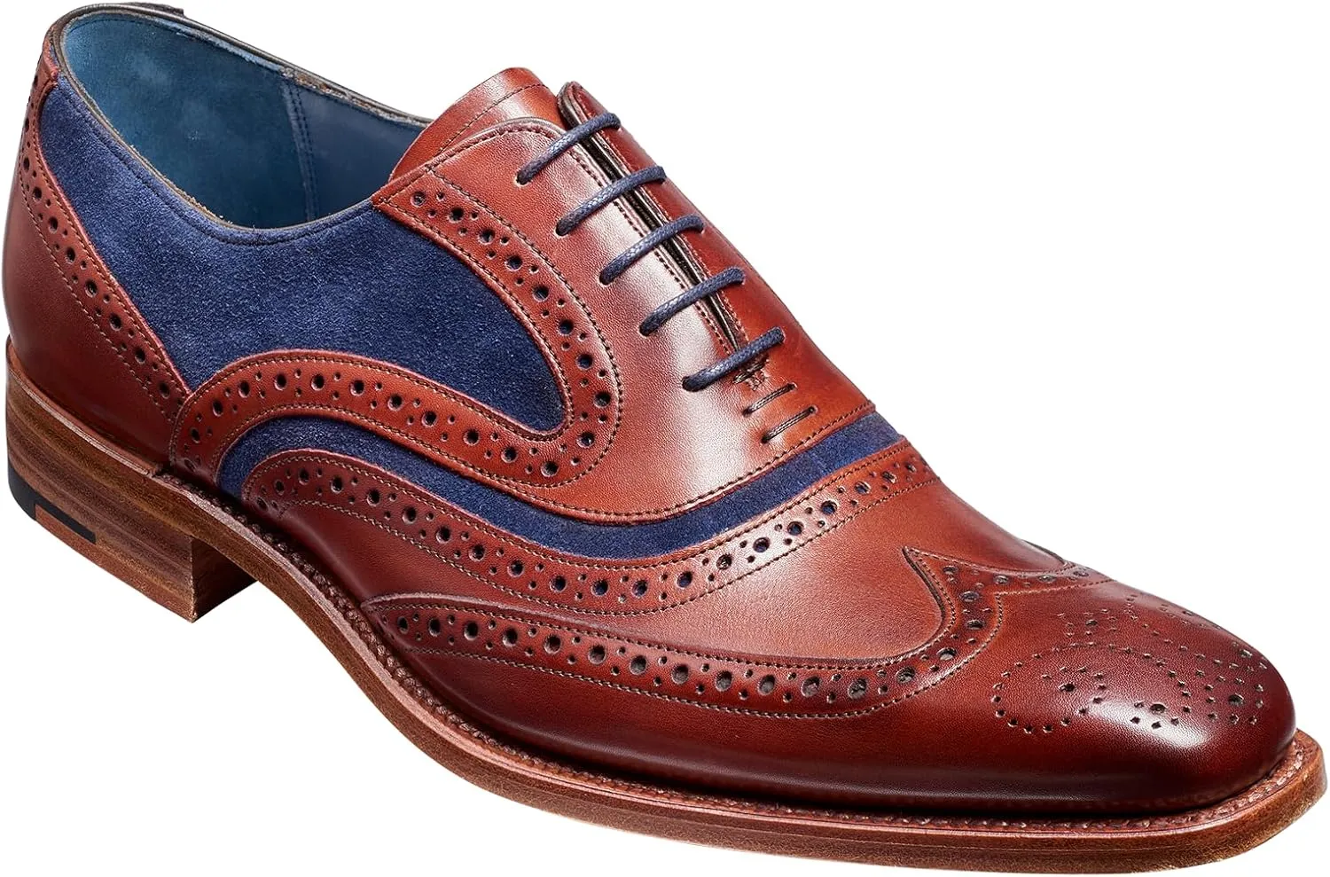 BARKER McClean Men's Handmade Leather Oxford Dress Shoes – Goodyear Welted, Full Leather Sole, Premium Calf Leather – Formal & Business Wear