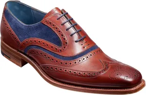 BARKER McClean Men's Handmade Leather Oxford Dress Shoes – Goodyear Welted, Full Leather Sole, Premium Calf Leather – Formal & Business Wear