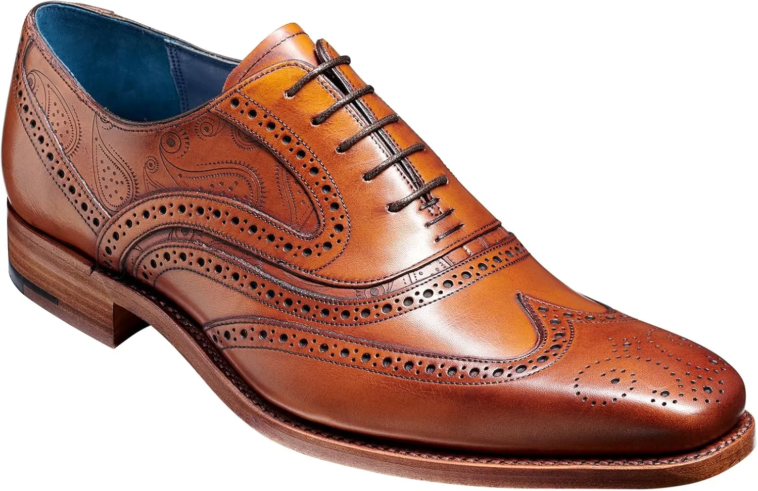 BARKER McClean Men's Handmade Leather Oxford Dress Shoes – Goodyear Welted, Full Leather Sole, Premium Calf Leather – Formal & Business Wear