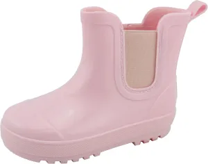 BEARPAW Toddler Rain Boots, Waterproof Rubber Kids Rainboot, Girls/Boys Light Water Shoes for Muddy Park/Hiking