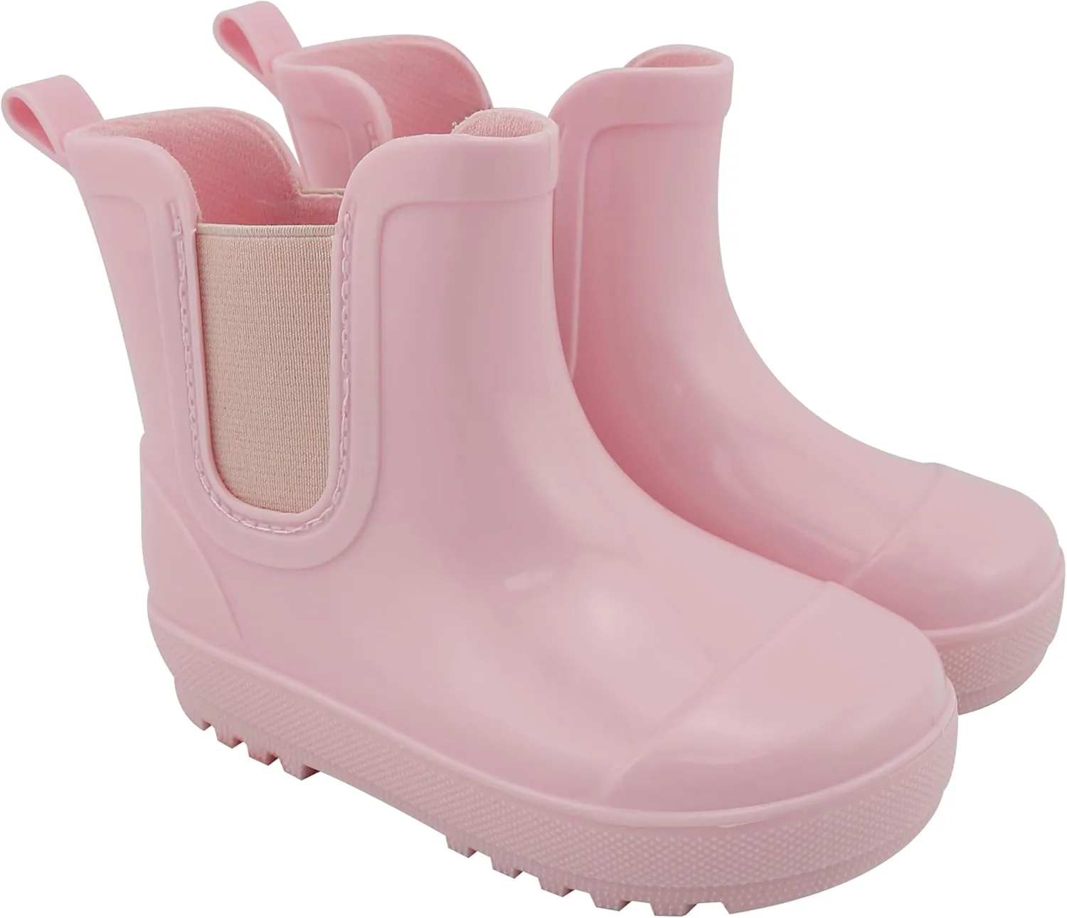 BEARPAW Toddler Rain Boots, Waterproof Rubber Kids Rainboot, Girls/Boys Light Water Shoes for Muddy Park/Hiking