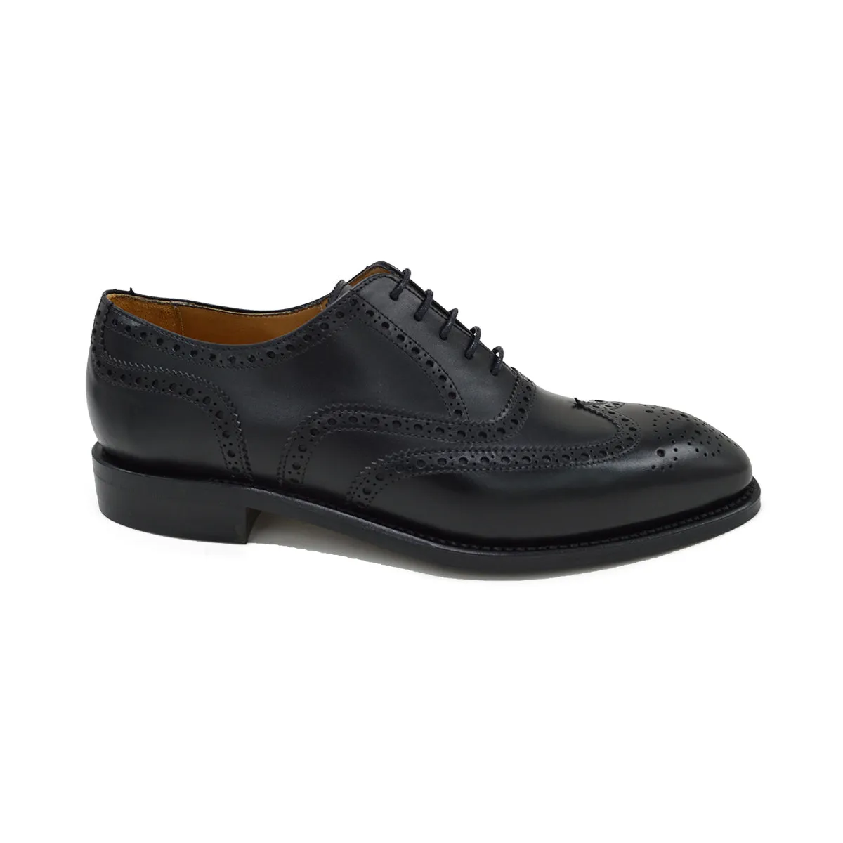 Berwick 1707 Oxford Brogue (5215) Black