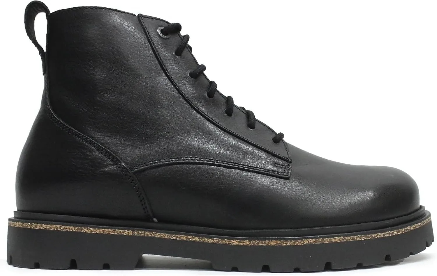 Birkenstock Men's Highwood Mid Lace-up Deep Blue-Leather Chelsea Boot
