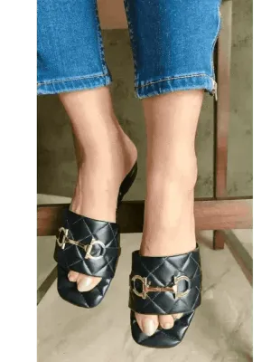Black Quilt Flats