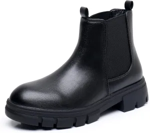 Blikcon Girls Chelsea Boots Ankle Boots Fall Booties (Little Kid/Big Kid)