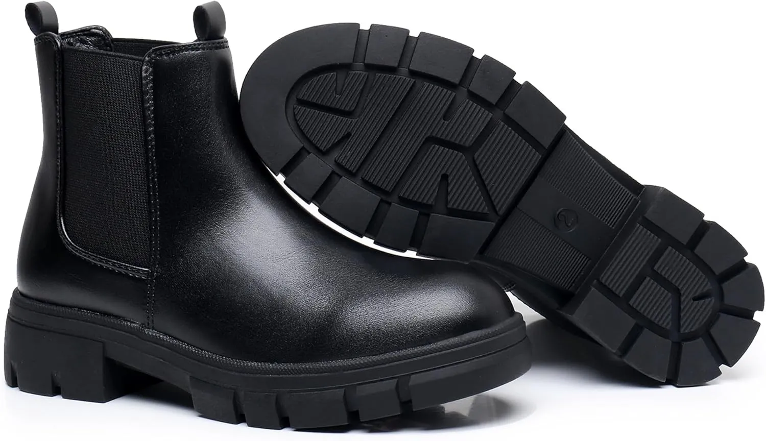 Blikcon Girls Chelsea Boots Ankle Boots Fall Booties (Little Kid/Big Kid)