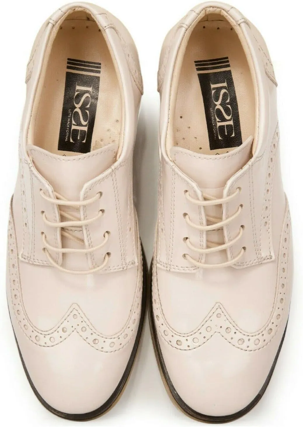 Boy's Lace Up Brogues Oxford Shoes Formal Wedding Communion Footwear