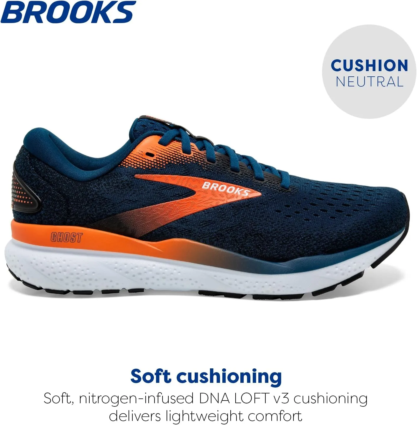 Brooks Men’s Ghost 16 Neutral Running Shoe